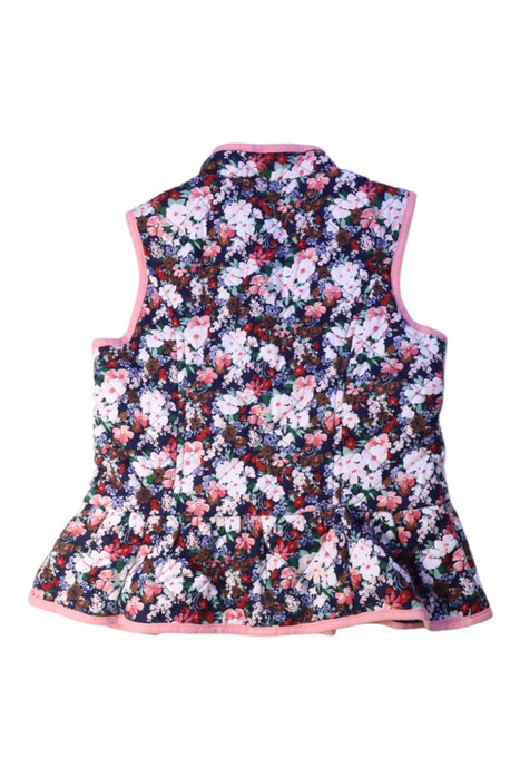 A Multicolour Outerwear Vests from Janie & Jack in size 5T for girl. (Back View)