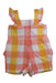 A Multicolour Sleeveless Rompers from Janie & Jack in size 3-6M for girl. (Back View)