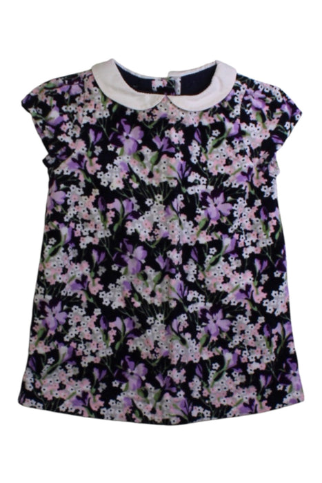 A Multicolour Short Sleeve Dresses from Janie & Jack in size 3-6M for girl. (Front View)