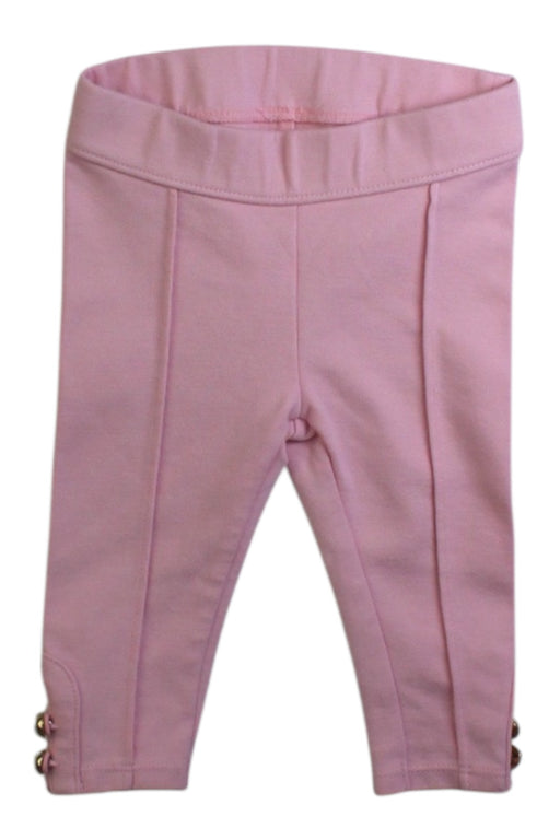 A Pink Leggings from Janie & Jack in size 3-6M for girl. (Front View)