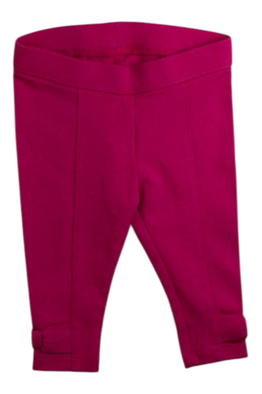 A Pink Leggings from Janie & Jack in size 3-6M for girl. (Front View)