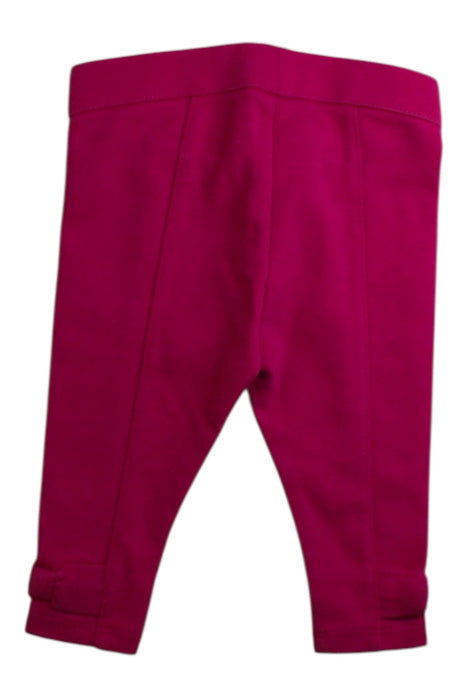 A Pink Leggings from Janie & Jack in size 3-6M for girl. (Back View)