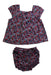 A Multicolour Shorts Sets from Janie & Jack in size 3-6M for girl. (Back View)
