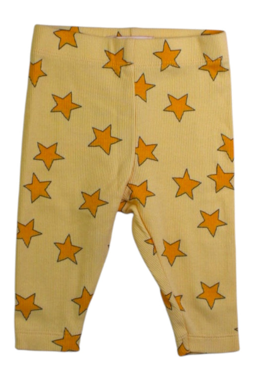 A Beige Leggings from Tinycottons in size 0-3M for neutral. (Front View)