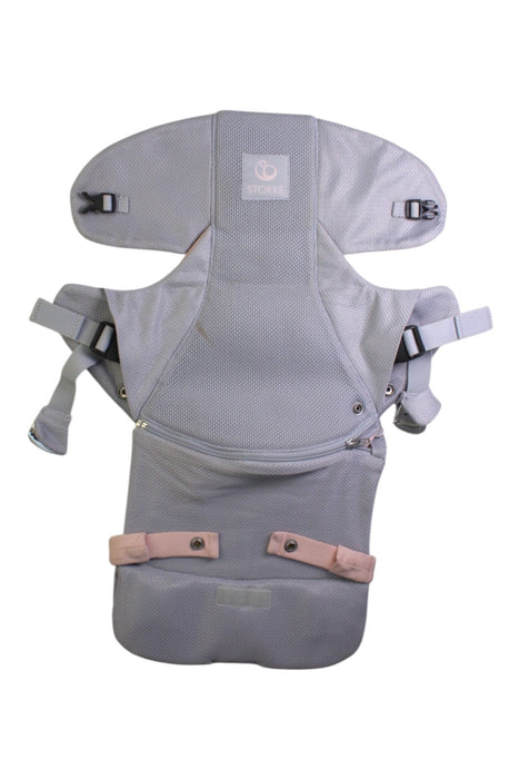 A Grey Baby Carriers from Stokke in size 0-3M for neutral. (Back View)