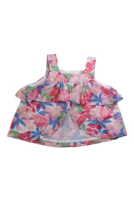 A Multicolour Sleeveless Tops from Janie & Jack in size 0-3M for girl. (Back View)