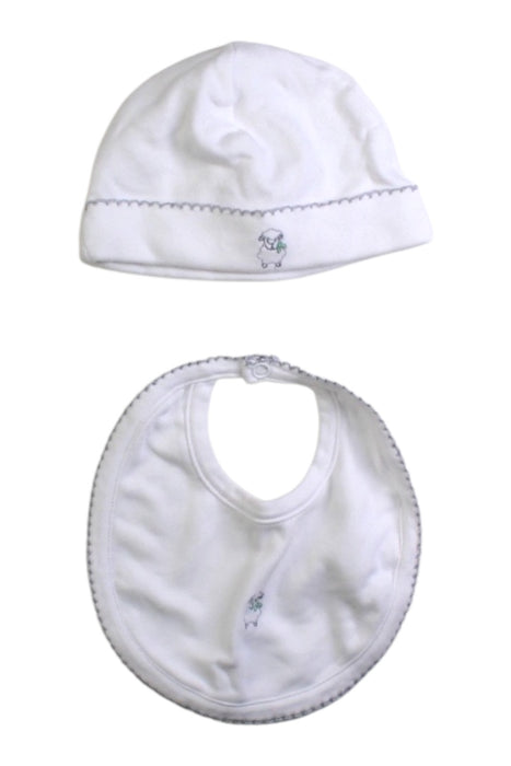 A White Other Accessories from La Coqueta in size 3-6M for neutral. (Front View)