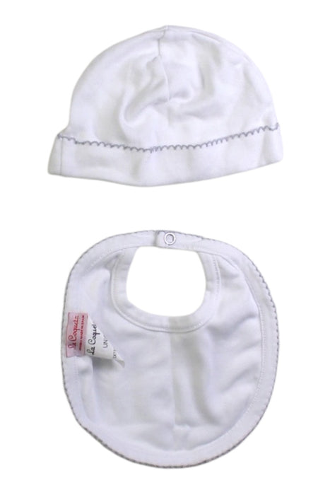 A White Other Accessories from La Coqueta in size 3-6M for neutral. (Back View)
