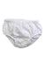A White Bloomers from Janie & Jack in size 3-6M for neutral. (Front View)