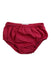 A Red Bloomers from Janie & Jack in size 3-6M for girl. (Front View)