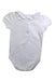 A White Short Sleeve Bodysuits from Janie & Jack in size 0-3M for girl. (Back View)