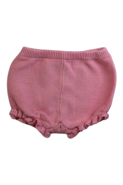 A Pink Bloomers from Janie & Jack in size 0-3M for girl. (Front View)