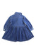 A Blue Long Sleeve Dresses from Ralph Lauren in size 3-6M for girl. (Back View)