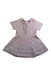 A Peach Short Sleeve Dresses from Janie & Jack in size 6-12M for girl. (Front View)