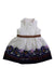 A White Sleeveless Dresses from Janie & Jack in size 3-6M for girl. (Front View)