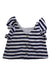 A Blue Short Sleeve Tops from Janie & Jack in size 3-6M for girl. (Back View)