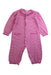 A Pink Long Sleeve Rompers from Kissy Kissy in size 12-18M for girl. (Front View)