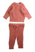 A Pink Pants Sets from Jessica Simpson in size 0-3M for girl. (Front View)