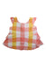 A Multicolour Sleeveless Tops from Janie & Jack in size 6-12M for girl. (Front View)
