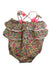 A Pink Sleeveless Rompers from Louise Misha in size 6-12M for girl. (Front View)