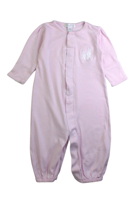 A Pink Onesies from Kissy Kissy in size 12-18M for girl. (Front View)