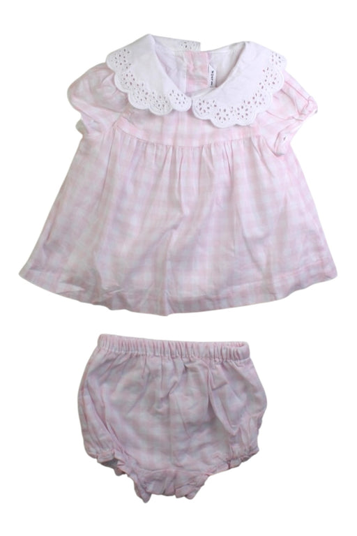 A Pink Shorts Sets from Janie & Jack in size 0-3M for girl. (Front View)