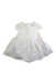 A White Short Sleeve Dresses from Nicholas & Bears in size 0-3M for girl. (Front View)