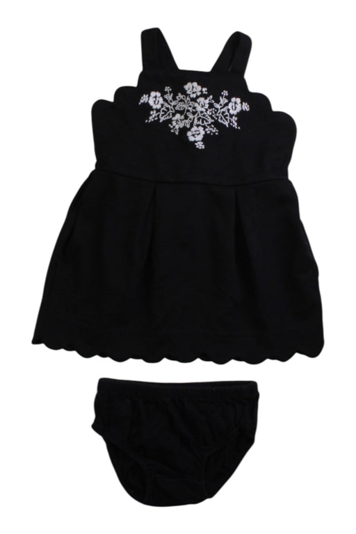 A Black Dress Sets from Janie & Jack in size 3-6M for girl. (Front View)