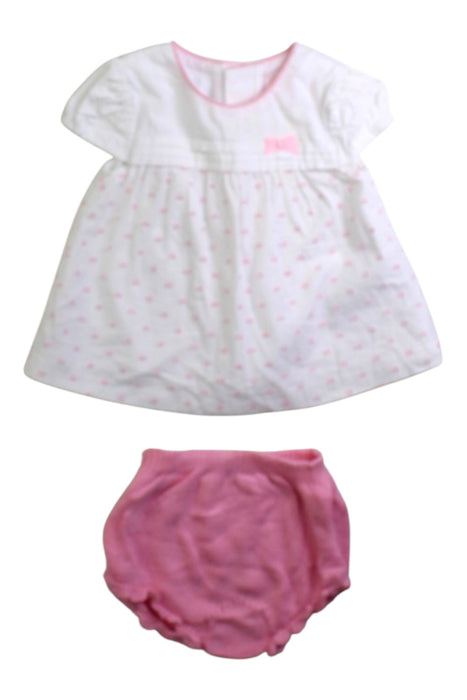 A White Shorts Sets from Mayoral in size 0-3M for girl. (Front View)