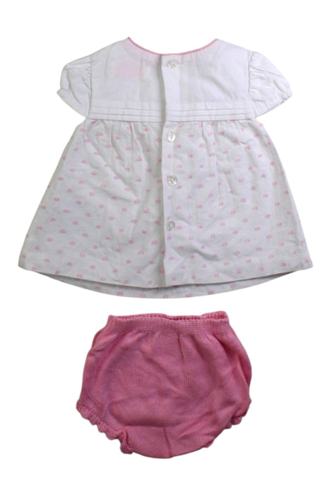 A White Shorts Sets from Mayoral in size 0-3M for girl. (Back View)