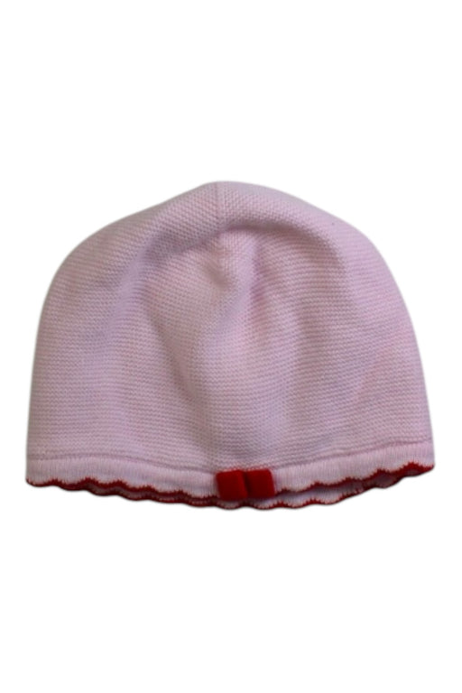 A Pink Beanies from Janie & Jack in size 6-12M for girl. (Front View)