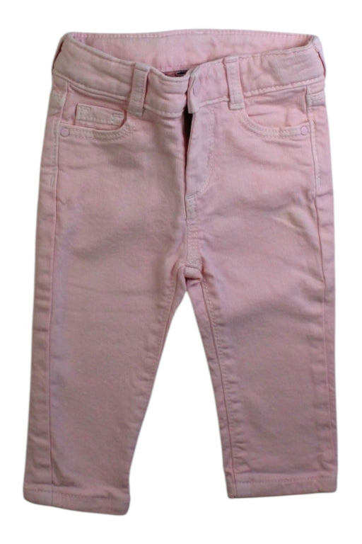 A Pink Jeans from Janie & Jack in size 6-12M for girl. (Front View)