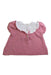 A Pink Short Sleeve Tops from Janie & Jack in size 0-3M for girl. (Back View)