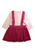 A Pink Long Sleeve Dresses from Billieblush in size 6-12M for girl. (Back View)