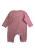 A Red Long Sleeve Rompers from Albetta in size 0-3M for neutral. (Back View)