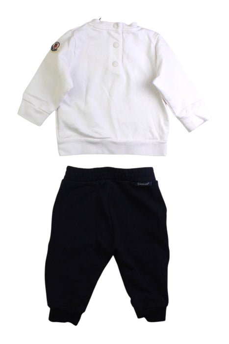 A White Pants Sets from Moncler in size 6-12M for boy. (Back View)