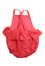 A Pink Sleeveless Rompers from Janie & Jack in size 18-24M for girl. (Back View)