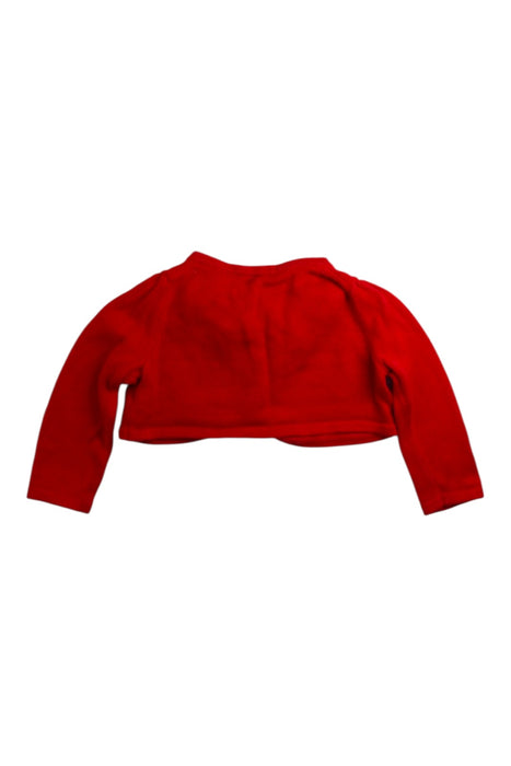 A Red Cardigans from Janie & Jack in size 6-12M for girl. (Back View)