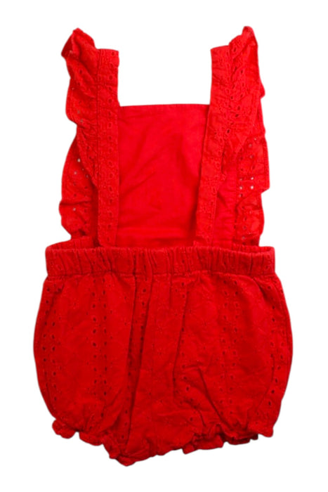 A Red Sleeveless Rompers from Janie & Jack in size 18-24M for girl. (Back View)