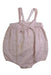 A Pink Sleeveless Rompers from Louis Louise in size 6-12M for girl. (Front View)