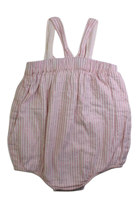 A Pink Sleeveless Rompers from Louis Louise in size 6-12M for girl. (Back View)