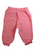 A Pink Casual Pants from Nanos in size 6-12M for girl. (Back View)