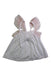 A White Sleeveless Tops from Luna Luna in size 6-12M for girl. (Front View)