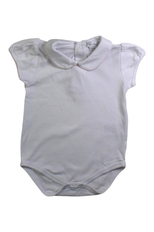 A White Short Sleeve Bodysuits from Kissy Kissy in size 12-18M for girl. (Front View)
