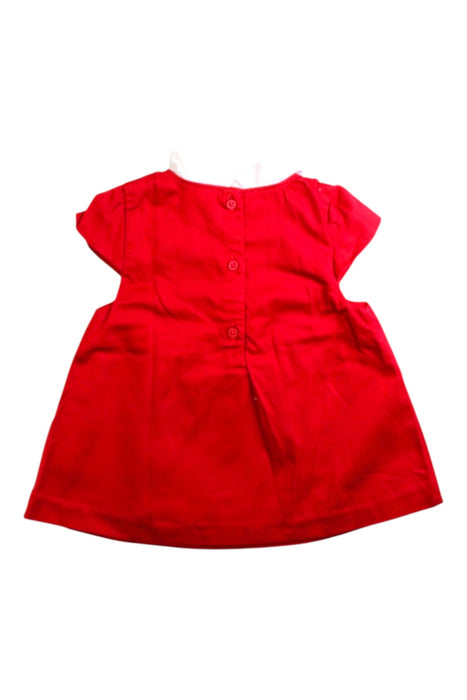 A Red Sleeveless Dresses from Janie & Jack in size 18-24M for girl. (Back View)