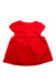 A Red Sleeveless Dresses from Janie & Jack in size 18-24M for girl. (Back View)