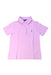 A Pink Short Sleeve Polos from Polo Ralph Lauren in size 3T for boy. (Front View)