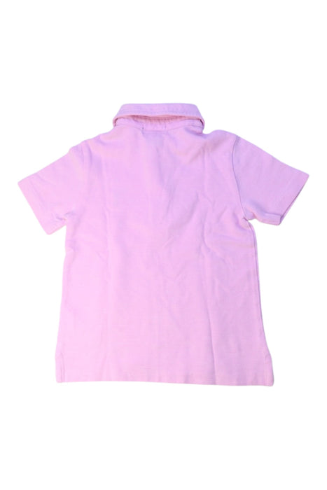 A Pink Short Sleeve Polos from Polo Ralph Lauren in size 3T for boy. (Back View)