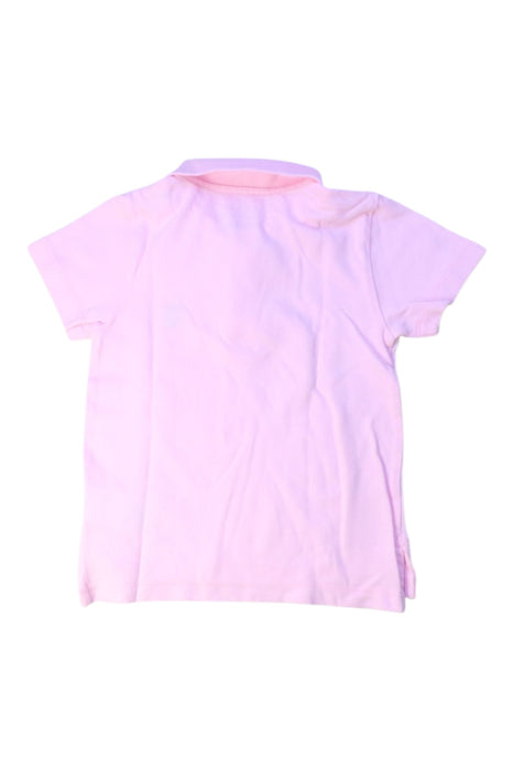 A Pink Short Sleeve Polos from Crewcuts in size 2T for boy. (Back View)
