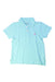 A Blue Short Sleeve Polos from Crewcuts in size 2T for boy. (Front View)